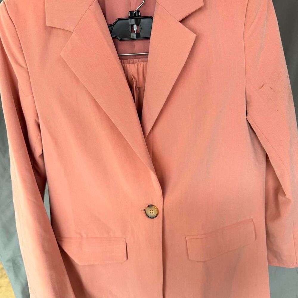Women's Pink and Orange Suit